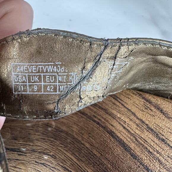 Vionic Sandal Womens 11 Brown Eve Beaded Orthoheel Comfort Cushion Bronze - Picture 10 of 13